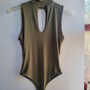 Green bodysuit